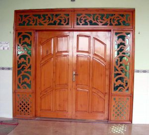 Is wooden door better or iron?