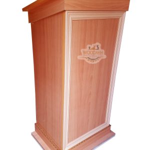 wooden Dise | Lecture Stand Wooden Rostrum Speech Podium